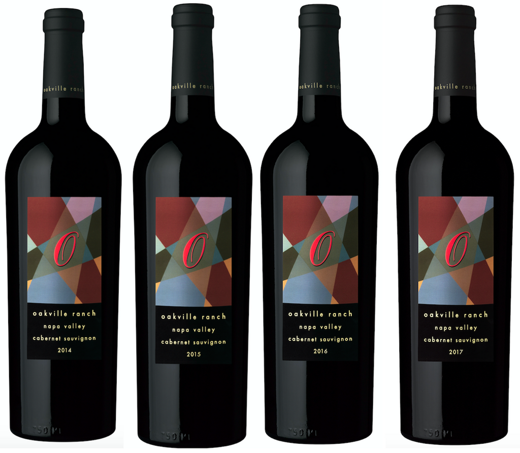 Cabernet Sauvignon vertical (2014, 2015, 2016 & 2017)